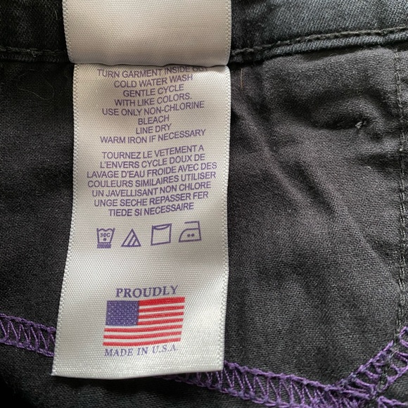 NYDJ NOT YOUR DAUGHTER’S JEANS Sz 6 in BLACK STRETCH LIFT & TUCK - Picture 7 of 8